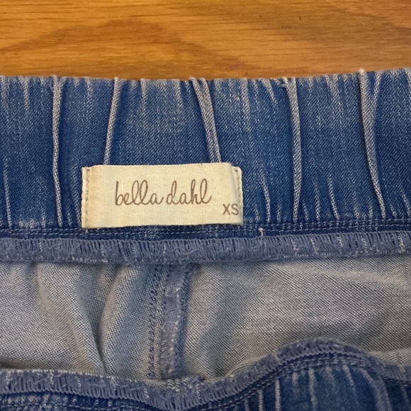 Bella Dahl Women’s Blue Distressed Joggers Size XS - Picture 6 of 9
